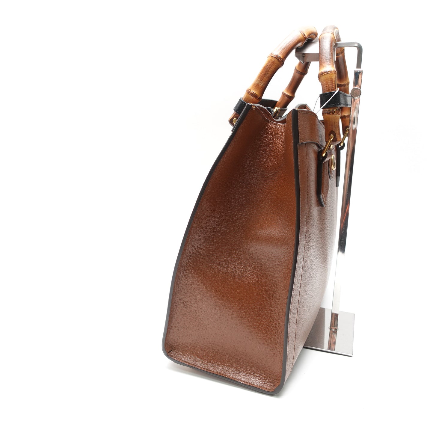 Pre-Owned Gucci Diana Brown Calfskin Leather Shoulder Bag T10431470