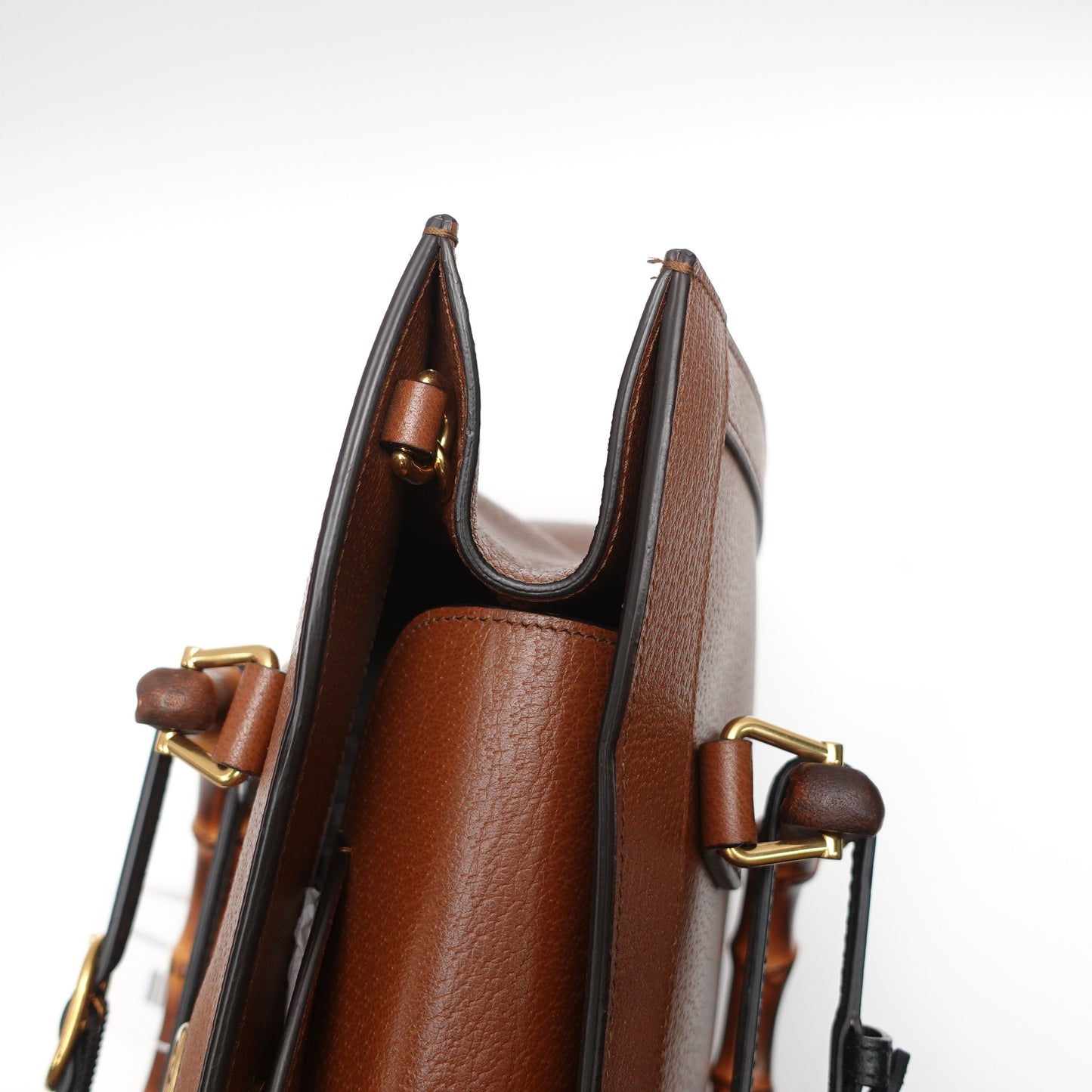 Pre-Owned Gucci Diana Brown Calfskin Leather Shoulder Bag T10431470