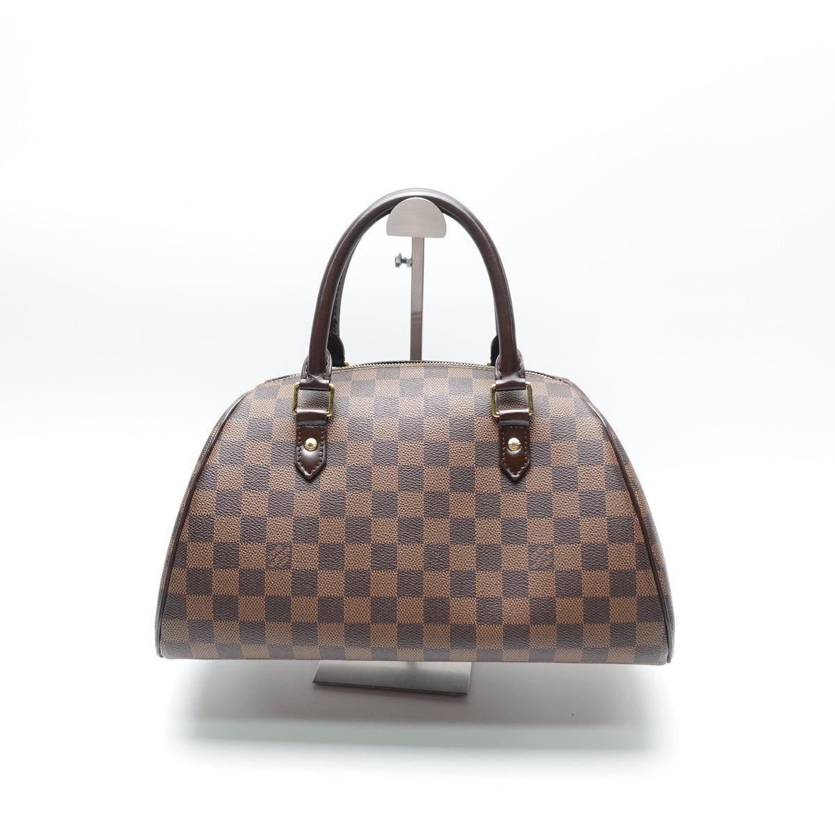 Pre-Owned Louis Vuitton Ribera MM Brown Damier Ebene Canvas Tote Bag T10436040
