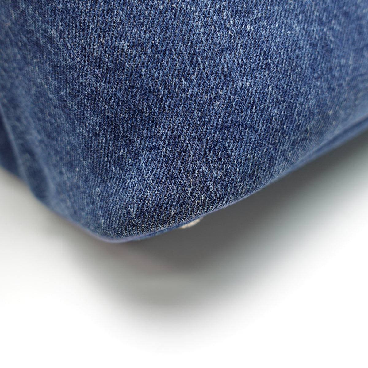 Pre-Owned Prada Double Blue Denim Tote Bag T10436525