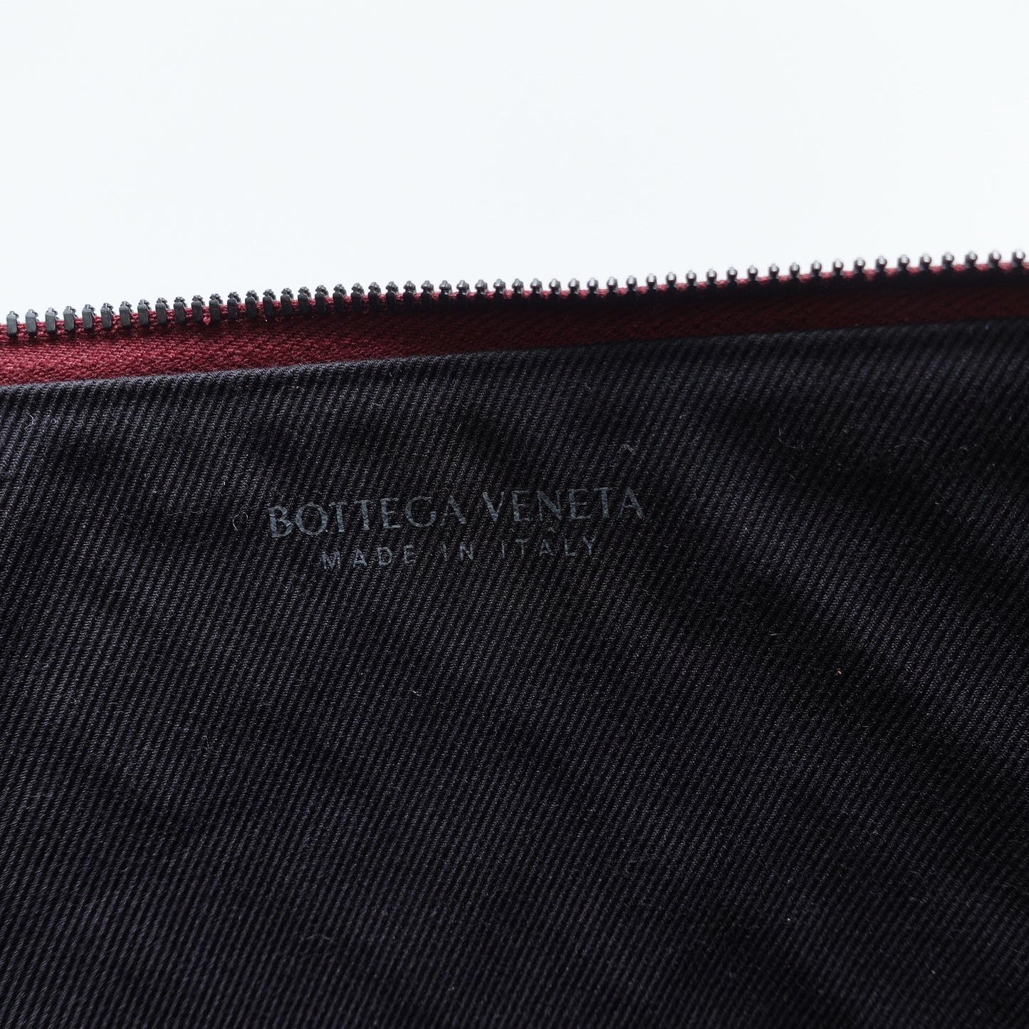 Pre-Owned Bottega Veneta Burgundy Leather Clutch T10436247