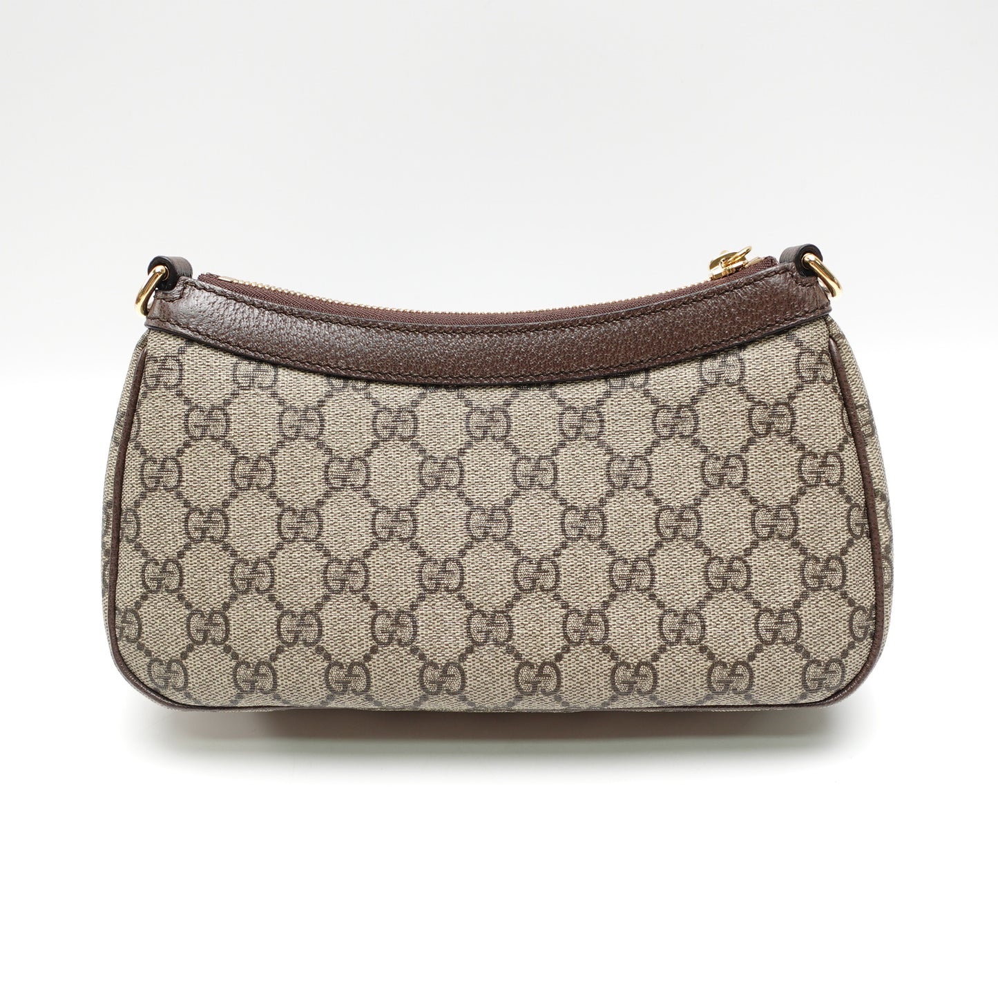 Pre-Owned Gucci Ophidia Brown GG Coated Canvas Shoulder Bag T10437626