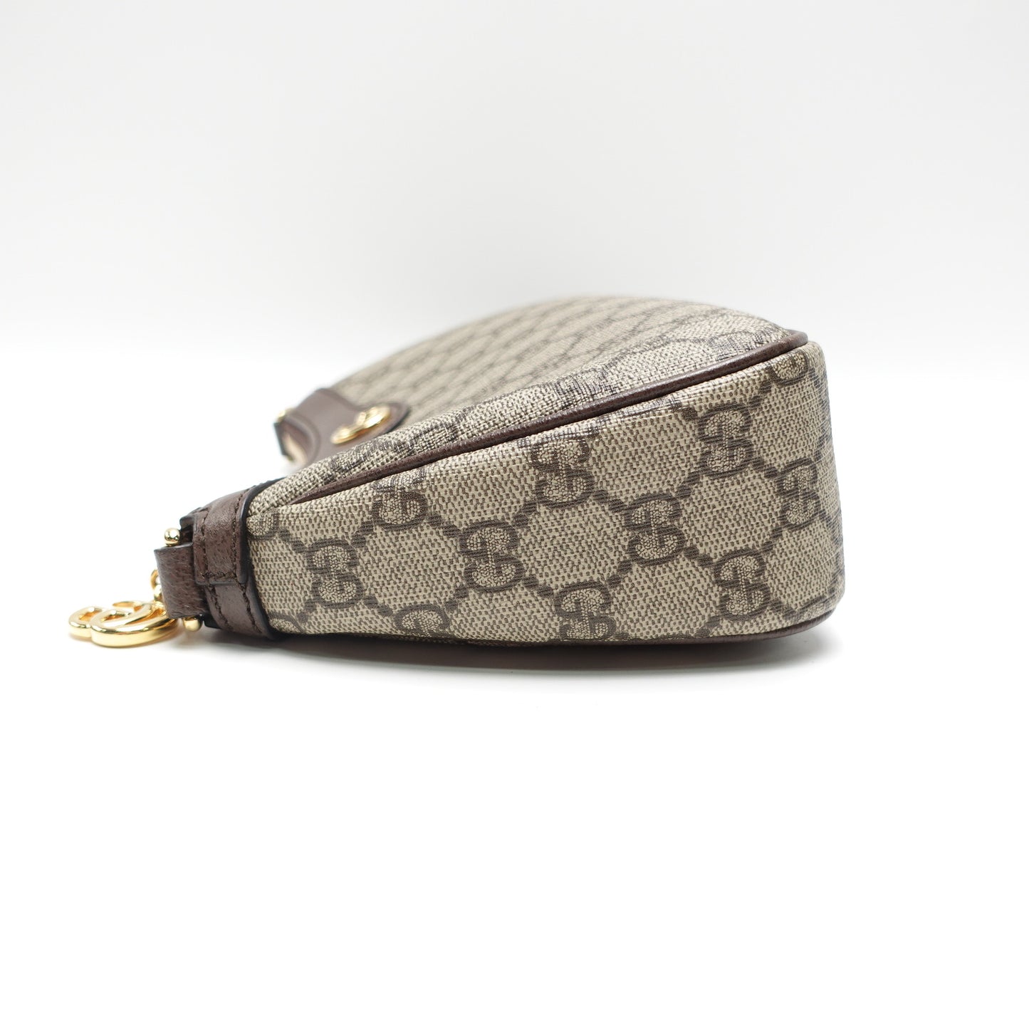 Pre-Owned Gucci Ophidia Brown GG Coated Canvas Shoulder Bag T10437626