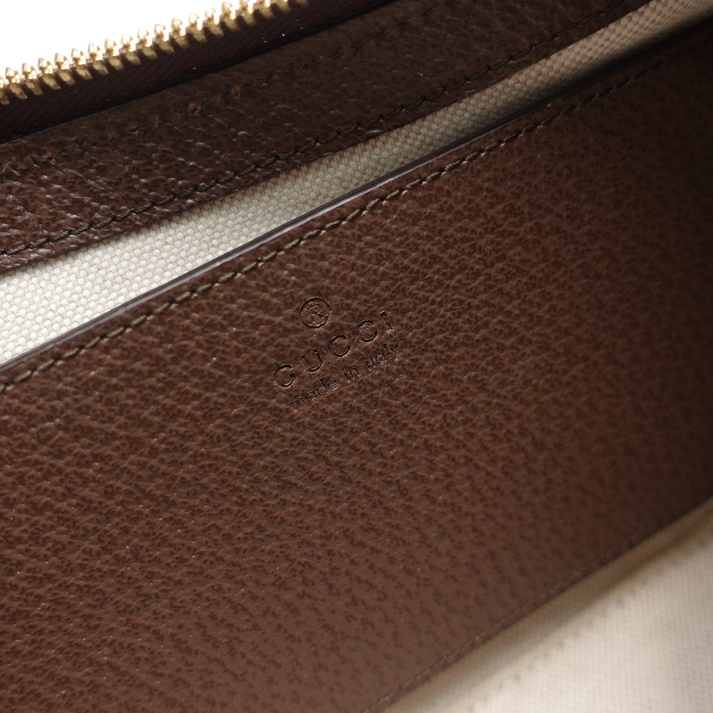 Pre-Owned Gucci Ophidia Brown GG Coated Canvas Shoulder Bag T10437626