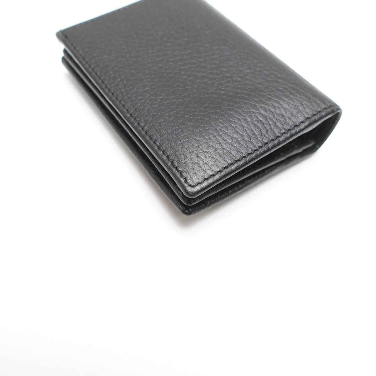Pre-Owned Gucci GG Marmont Black Calfskin Wallet T10437874