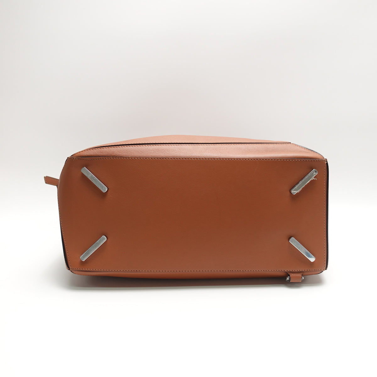 Pre-Owned Loewe Puzzle Large Brown Calfskin Leather Shoulder Bag T10439746