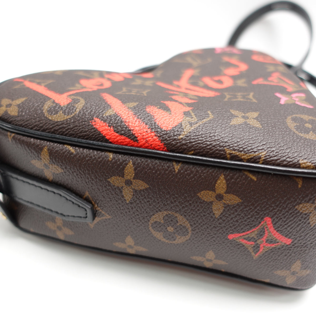 Pre-Owned Louis Vuitton Game On Coeur Brown Monogram Canvas Shoulder Bag T10434429