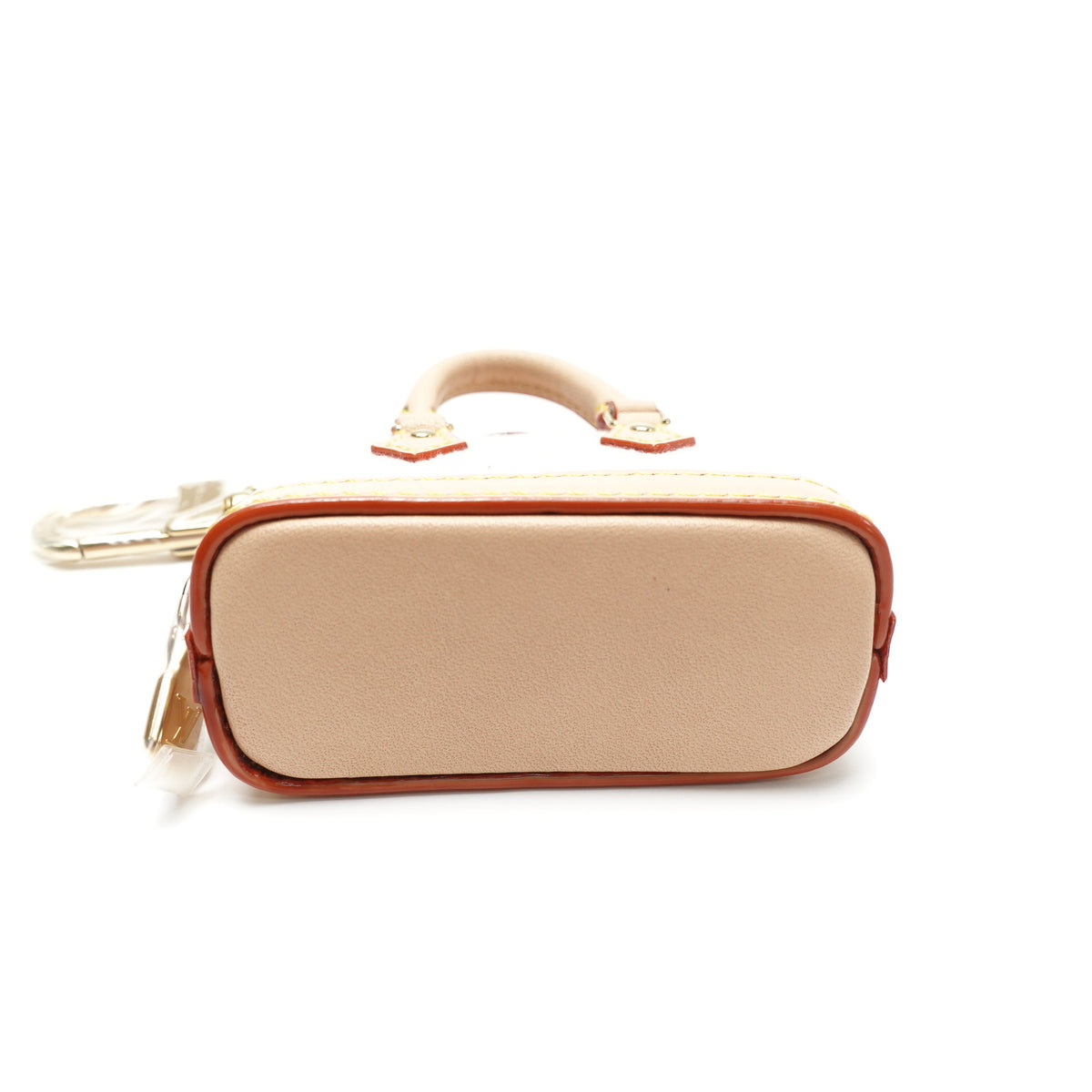 Pre-Owned Louis Vuitton Alma Pink Canvas Bag Charm T10439564