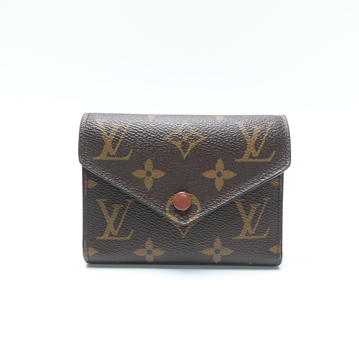 Pre-Owned Louis Vuitton Victorine Monogram Coated Canvas Compact Wallet T10441031