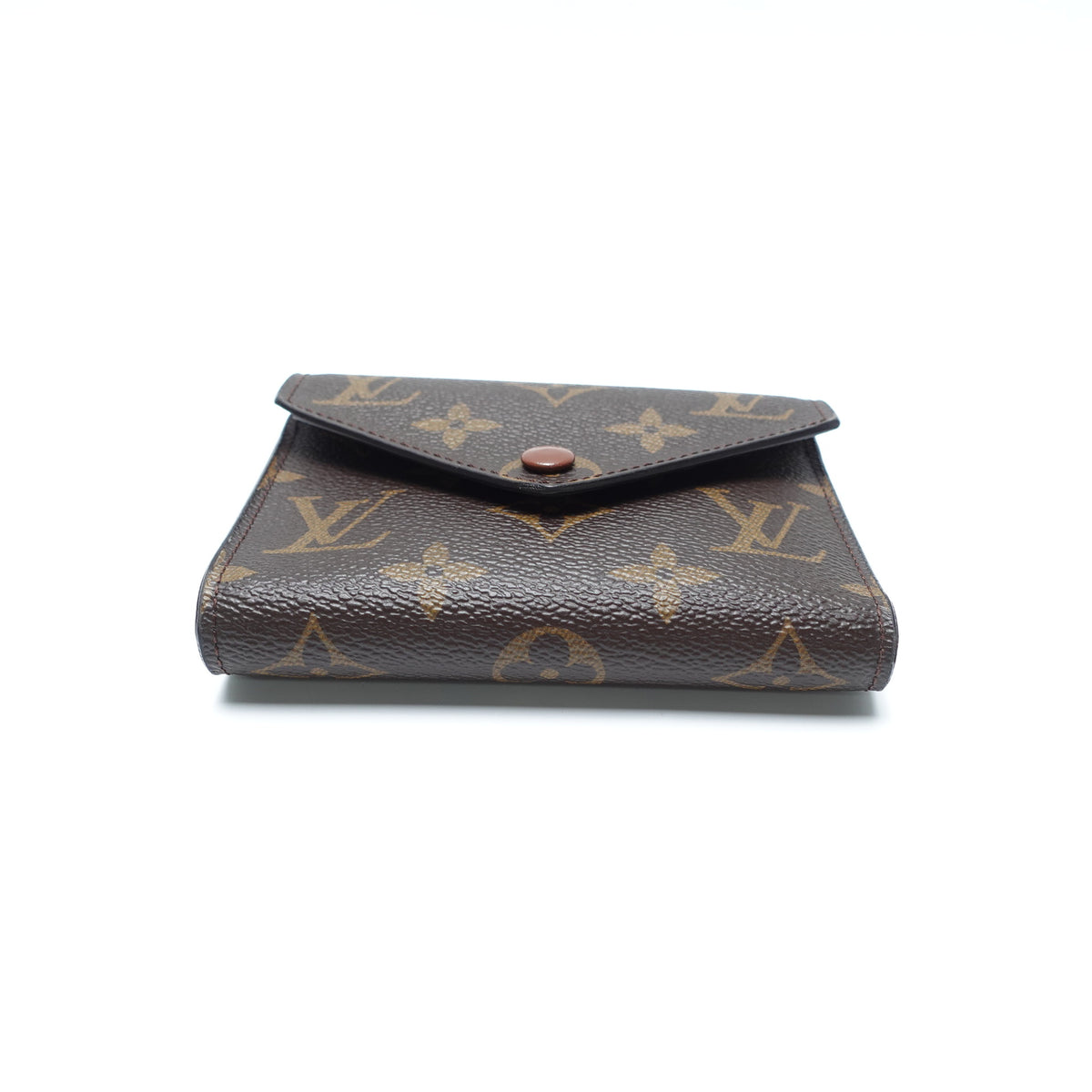 Pre-Owned Louis Vuitton Victorine Monogram Coated Canvas Compact Wallet T10441031