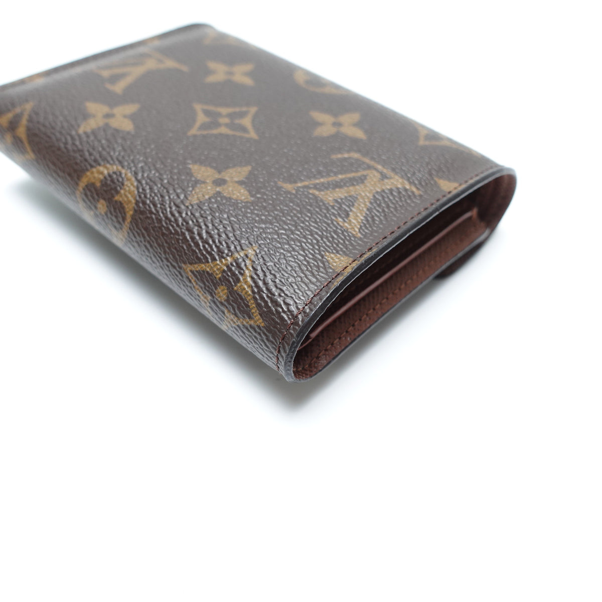 Pre-Owned Louis Vuitton Victorine Monogram Coated Canvas Compact Wallet T10441031