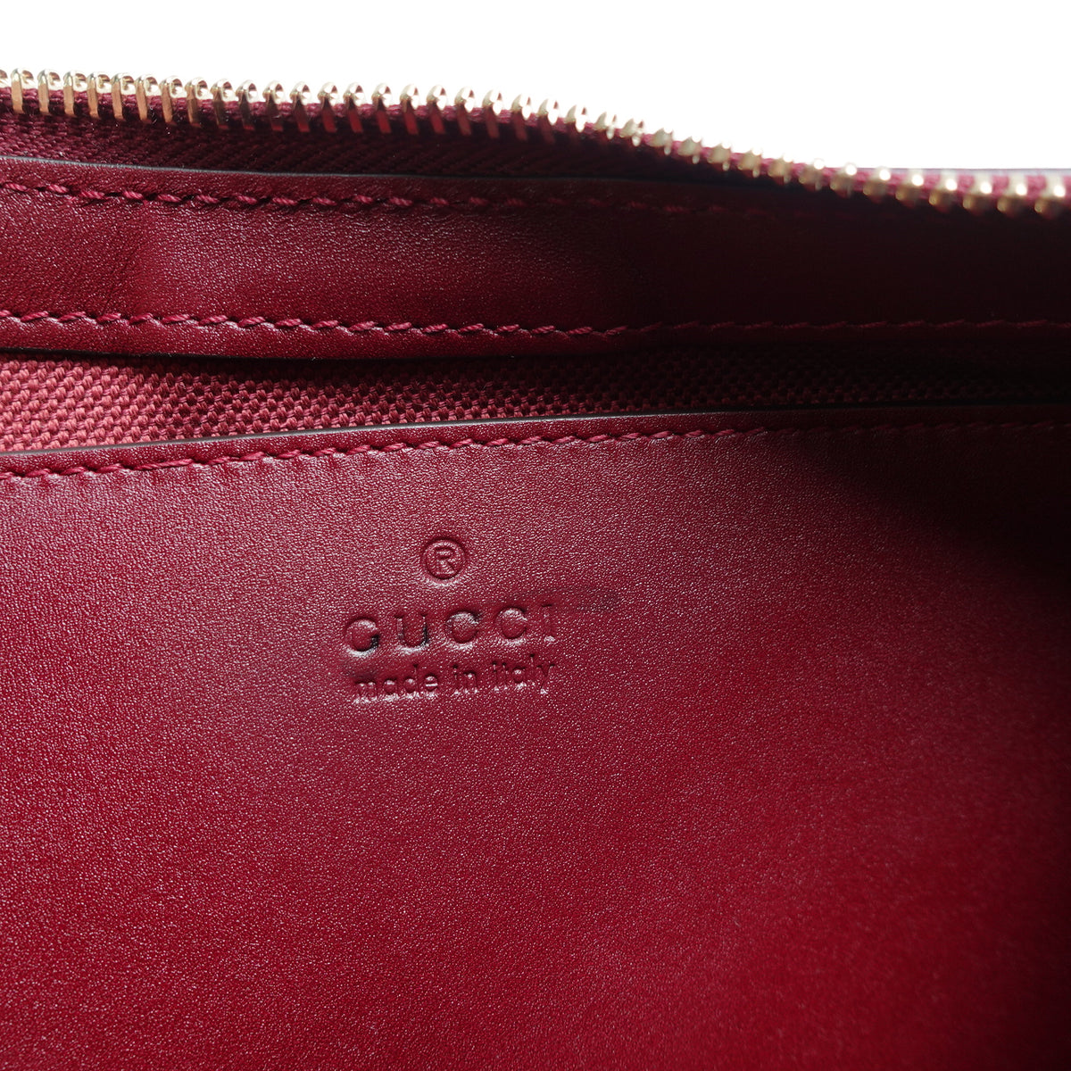 Pre-Owned Gucci Ophidia Burgundy Canvas Shoulder Bag T10442256