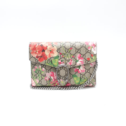 Pre-Owned Gucci Dionysus Woc Multicolor Canvas Shoulder Bag T10442980