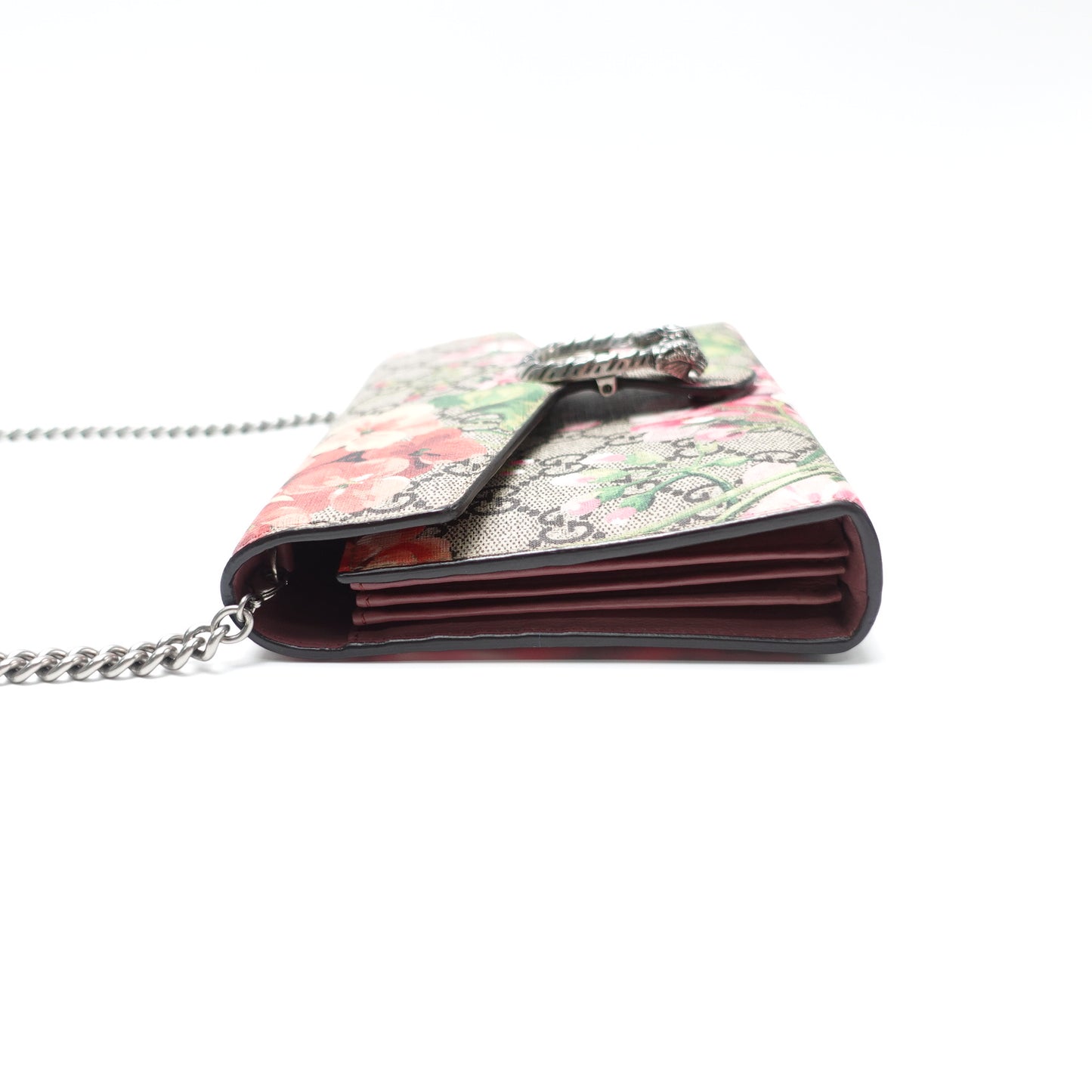 Pre-Owned Gucci Dionysus Woc Multicolor Canvas Shoulder Bag T10442980