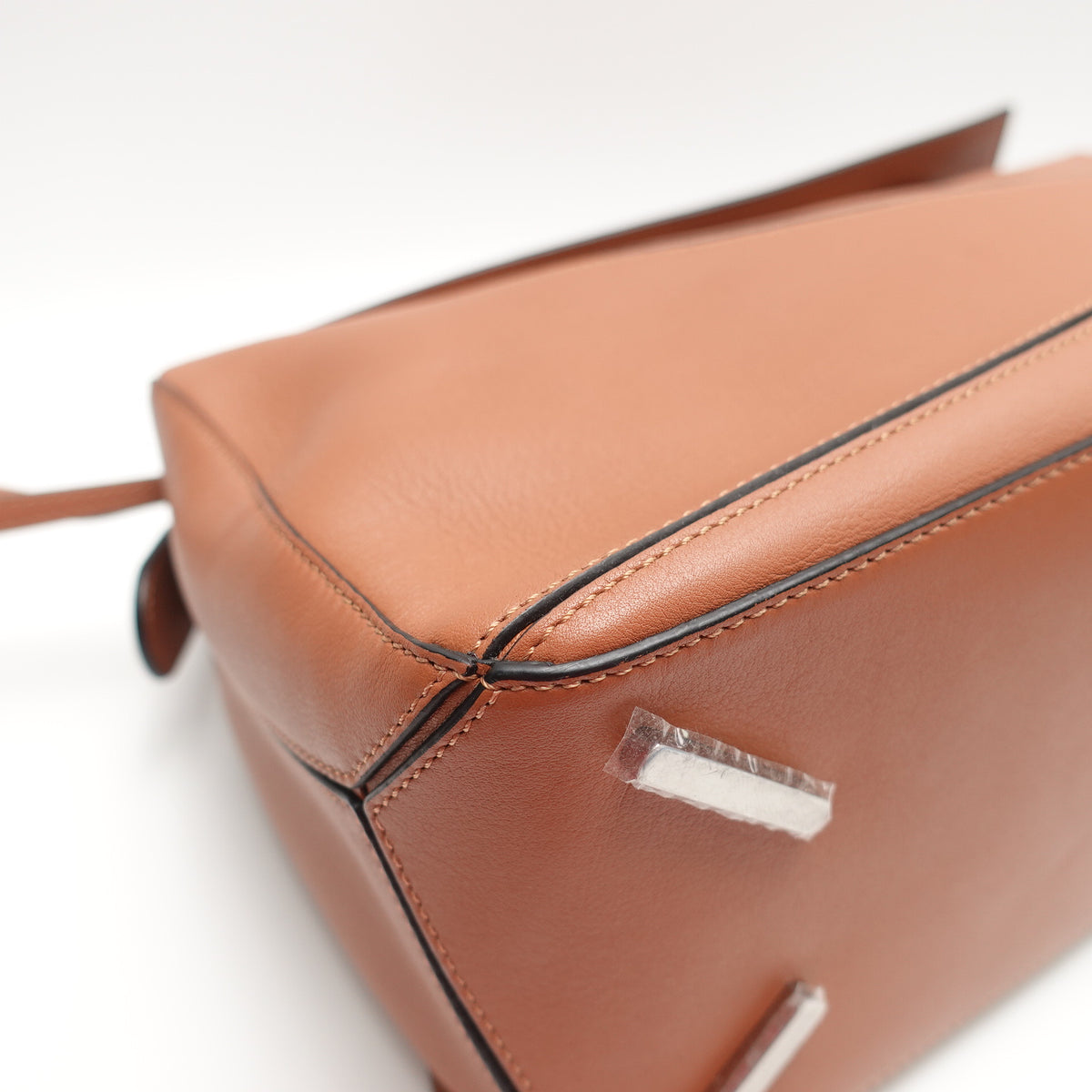 Pre-Owned Loewe Puzzle Medium Brown Calfskin Leather Shoulder Bag T10443959