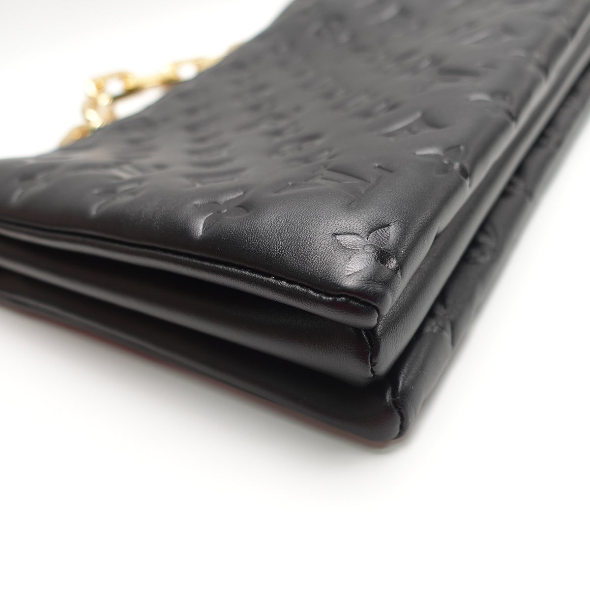 Louis Vuitton Coussin PM Black Lambskin Leather Shoulder Bag T10442689