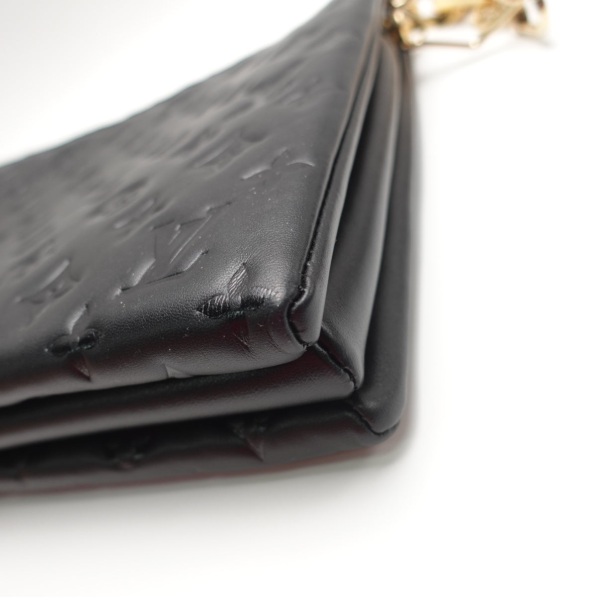 Louis Vuitton Coussin PM Black Lambskin Leather Shoulder Bag T10442689