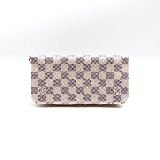 【DEAL】Pre-Owned Louis Vuitton Insolite Damier Azur Coated Canvas Wallet T10444379