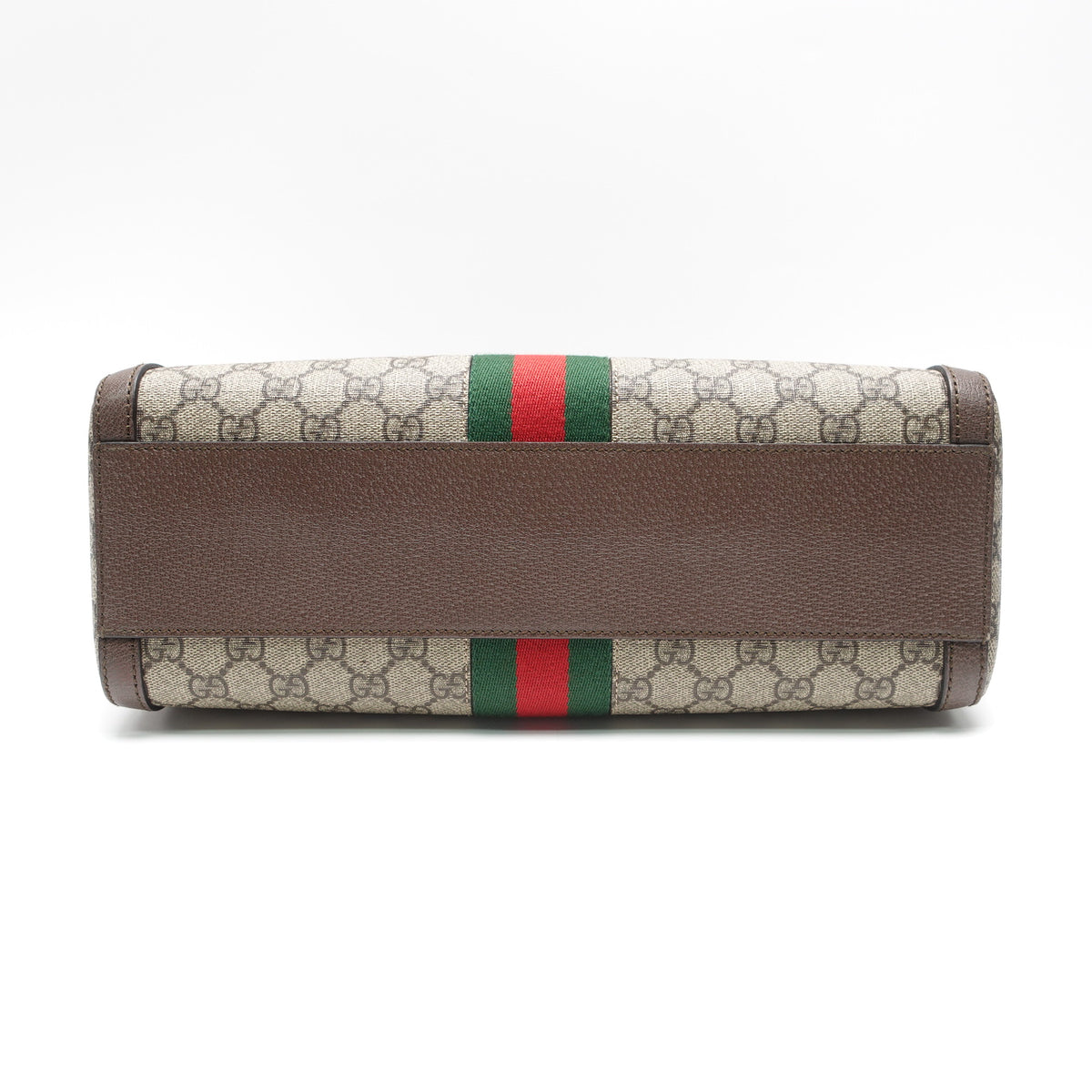 Pre-Owned Gucci Ophidia Beige Canvas Shoulder Bag T10445053