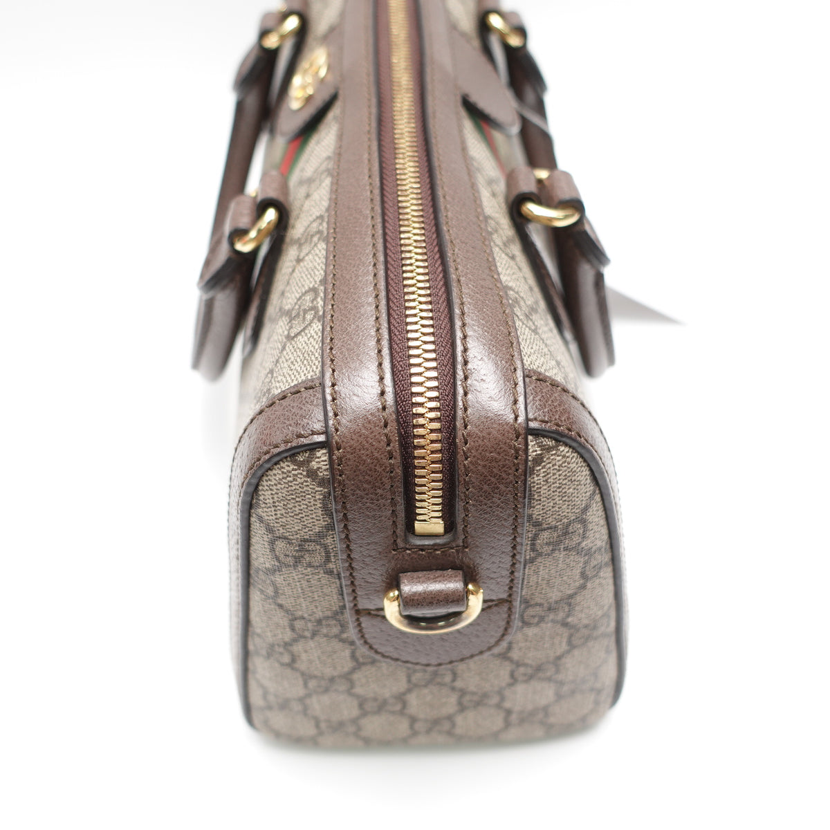 Pre-Owned Gucci Ophidia Beige Canvas Shoulder Bag T10445053
