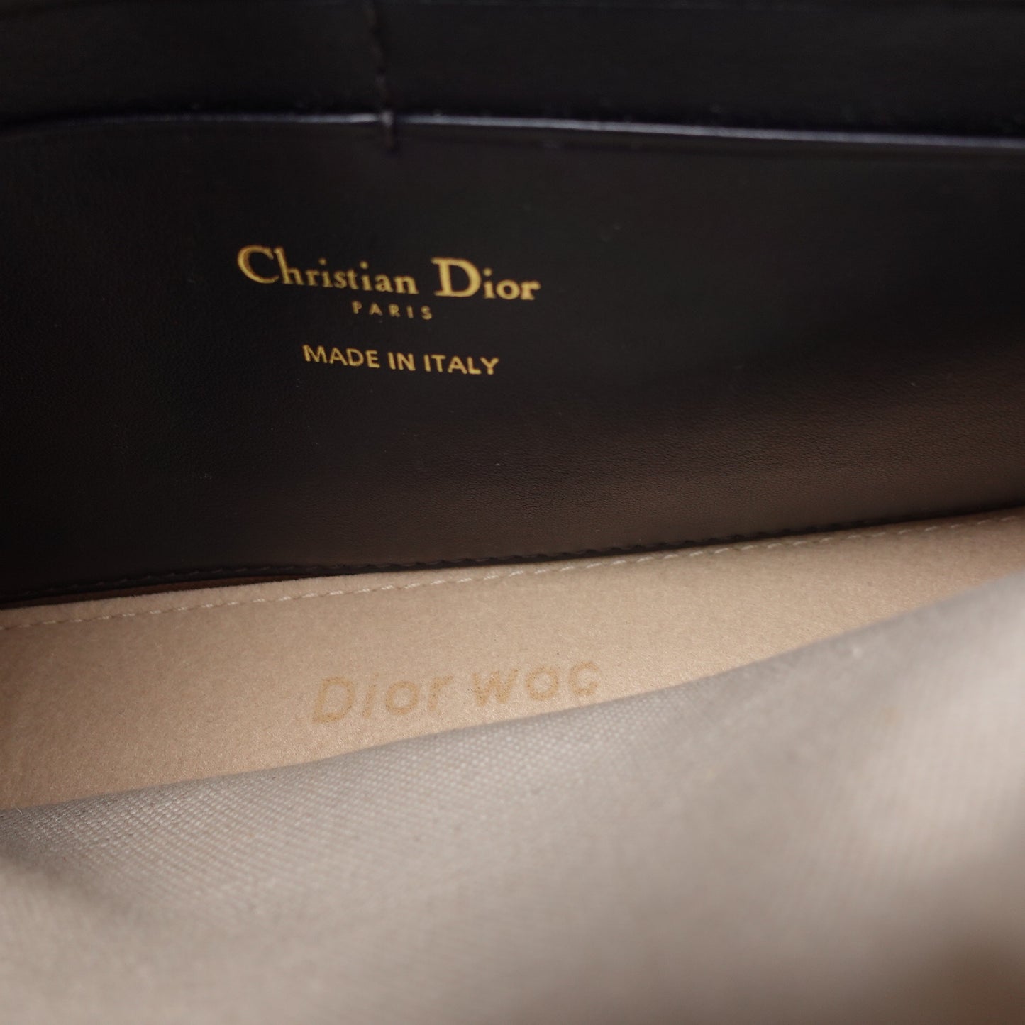 Pre-Owned Dior Saddle Woc Blue Obique Canvas Shoulder Bag T10442914