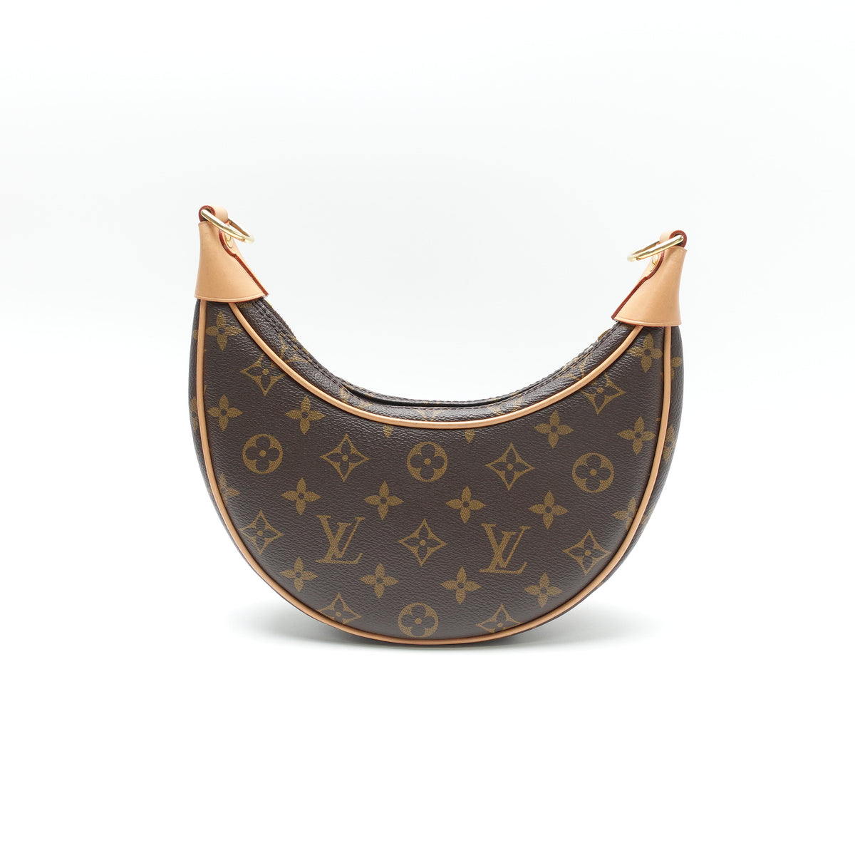 Pre-Owned Louis Vuitton Loop Brown Monogram Canvas Shoulder Bag T10443823