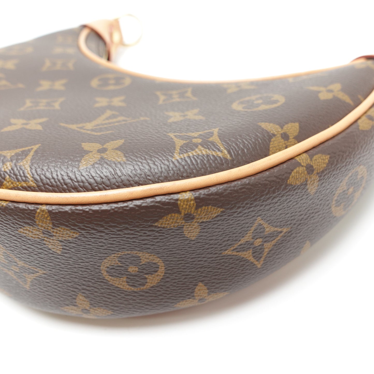 Pre-Owned Louis Vuitton Loop Brown Monogram Canvas Shoulder Bag T10443823
