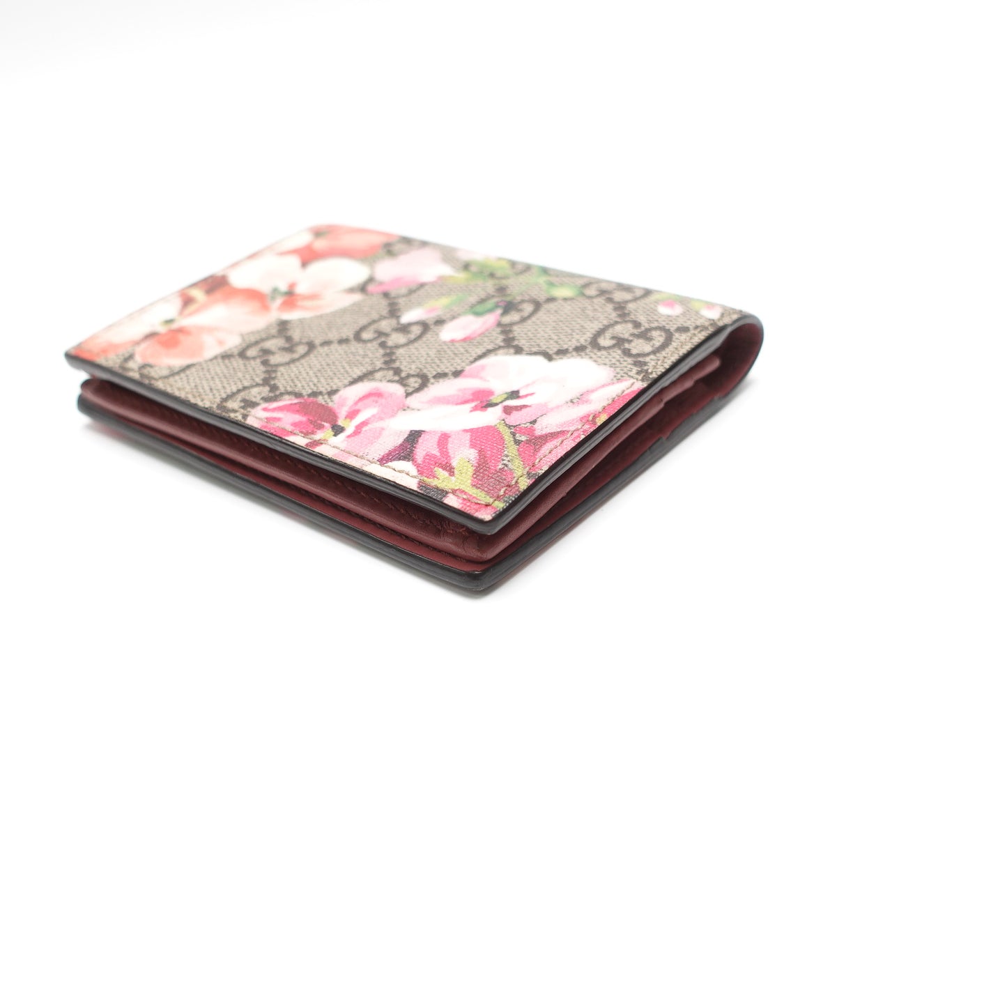 Pre-Owned Gucci Brown GG Coated Canvas Wallet T10445146