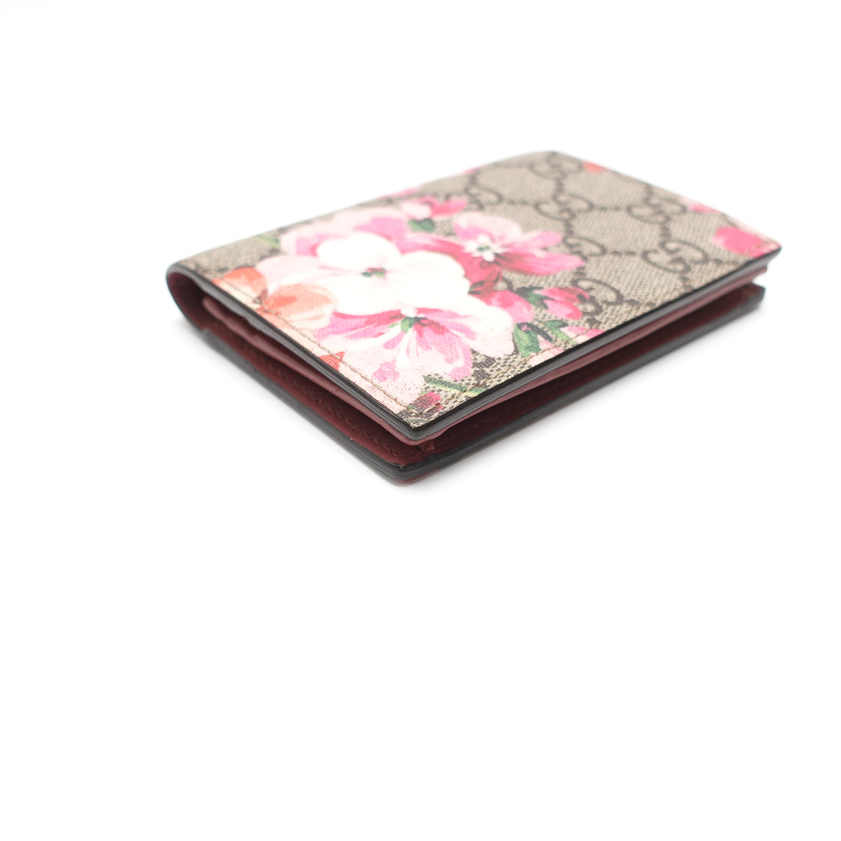 Pre-Owned Gucci Brown GG Coated Canvas Wallet T10445146