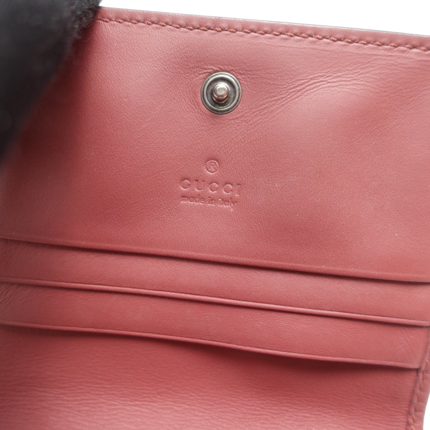 Pre-Owned Gucci Brown GG Coated Canvas Wallet T10445146