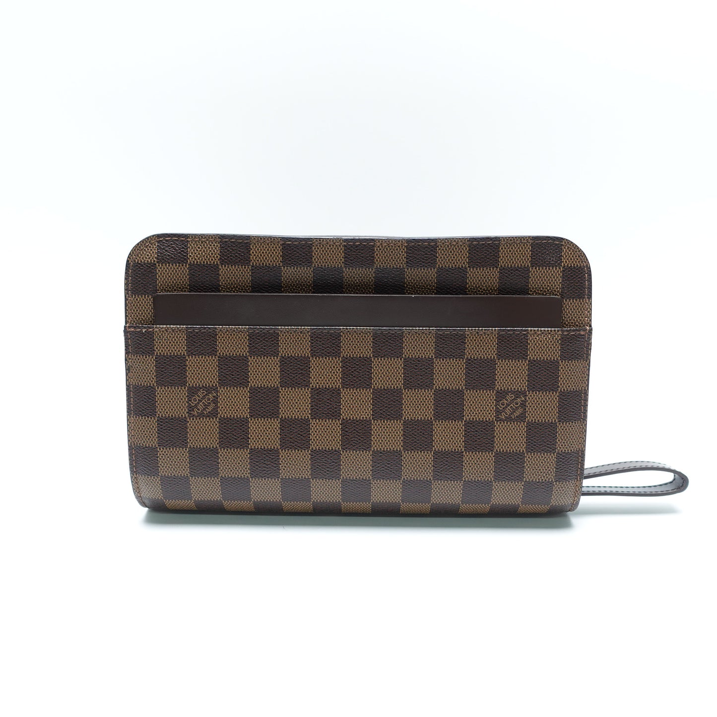 Pre-Owned Louis Vuitton Saint Louis Brown Damier Ebene Clutch T10446742