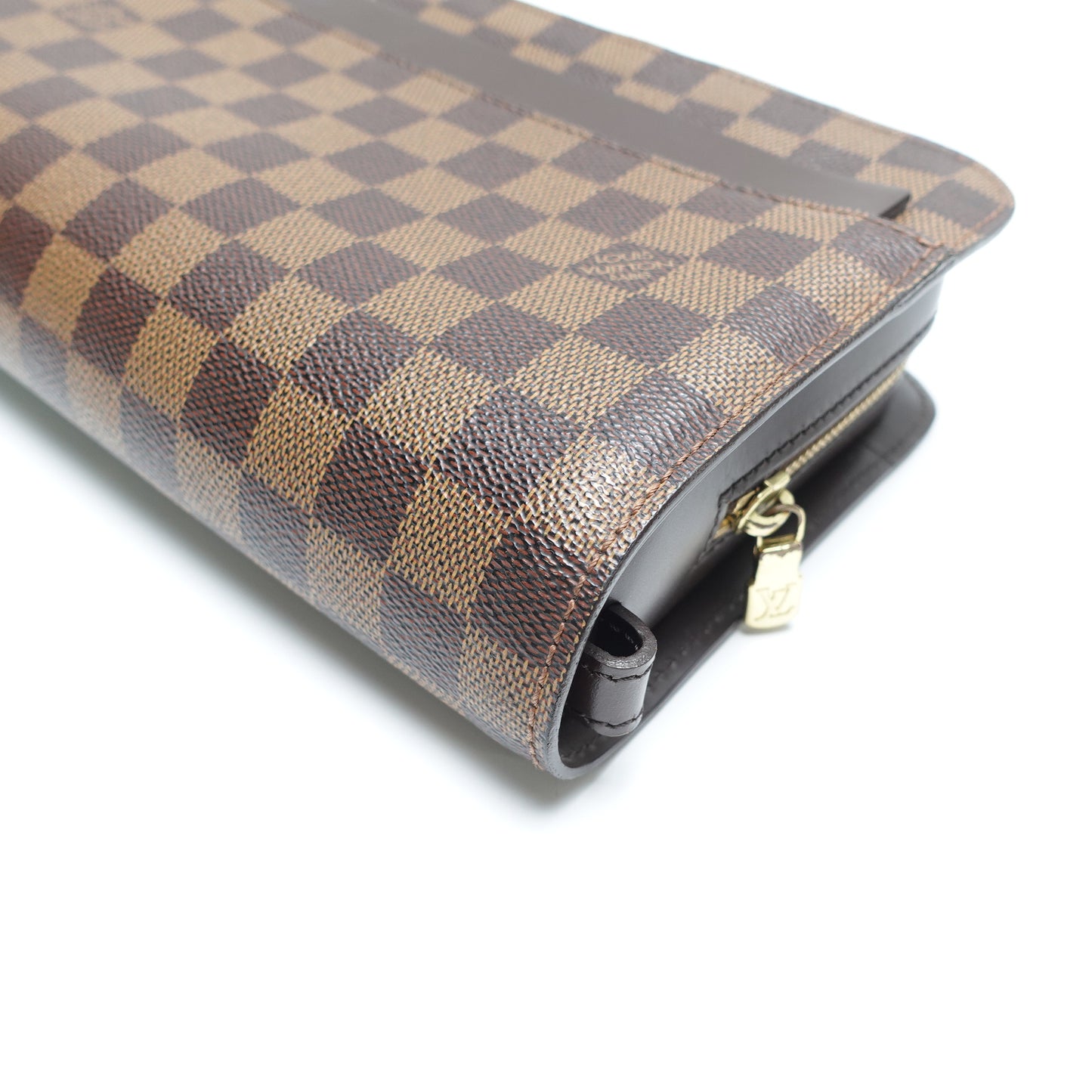 Pre-Owned Louis Vuitton Saint Louis Brown Damier Ebene Clutch T10446742