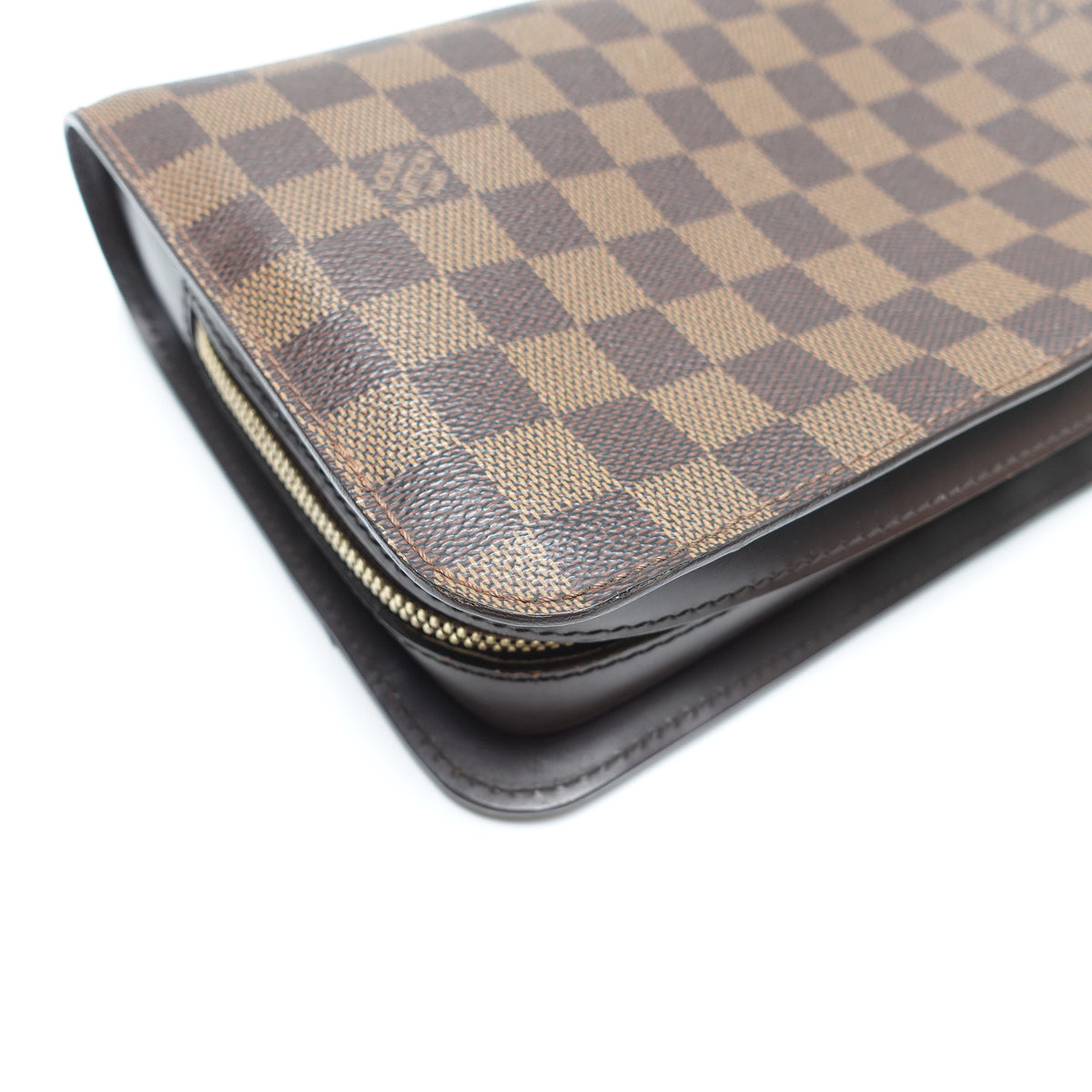 Pre-Owned Louis Vuitton Saint Louis Brown Damier Ebene Clutch T10446742