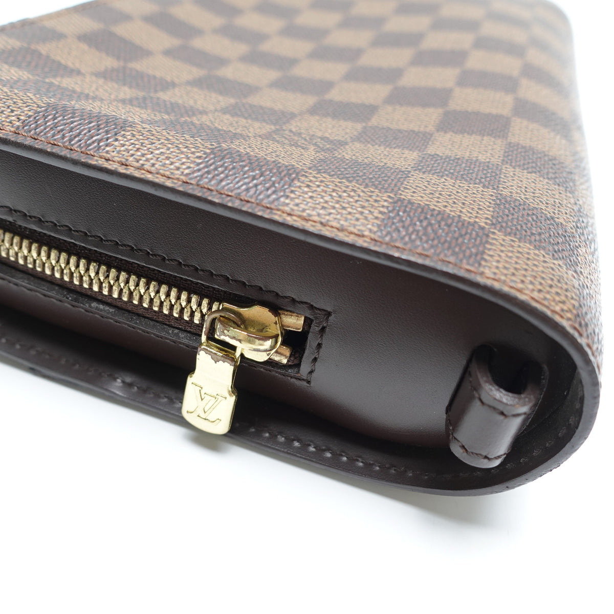 Pre-Owned Louis Vuitton Saint Louis Brown Damier Ebene Clutch T10446742
