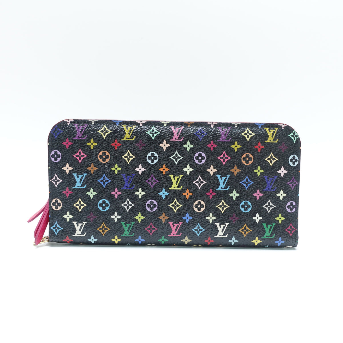 Pre-Owned Louis Vuitton Insolite Black Multicolor Canvas Coated Canvas Wallet T10448944