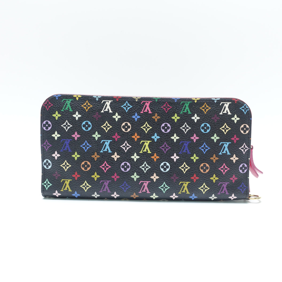 Pre-Owned Louis Vuitton Insolite Black Multicolor Canvas Coated Canvas Wallet T10448944