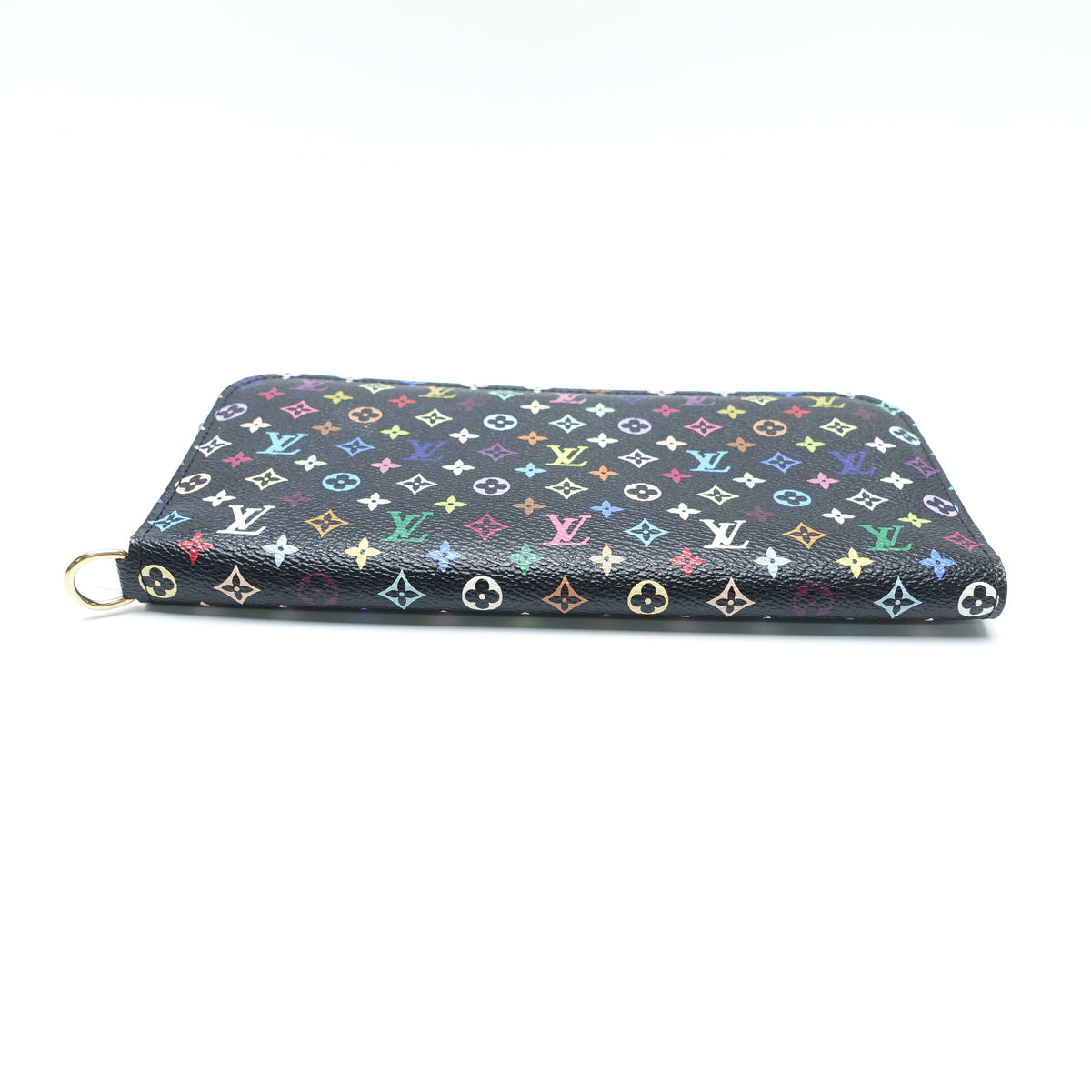 Pre-Owned Louis Vuitton Insolite Black Multicolor Canvas Coated Canvas Wallet T10448944