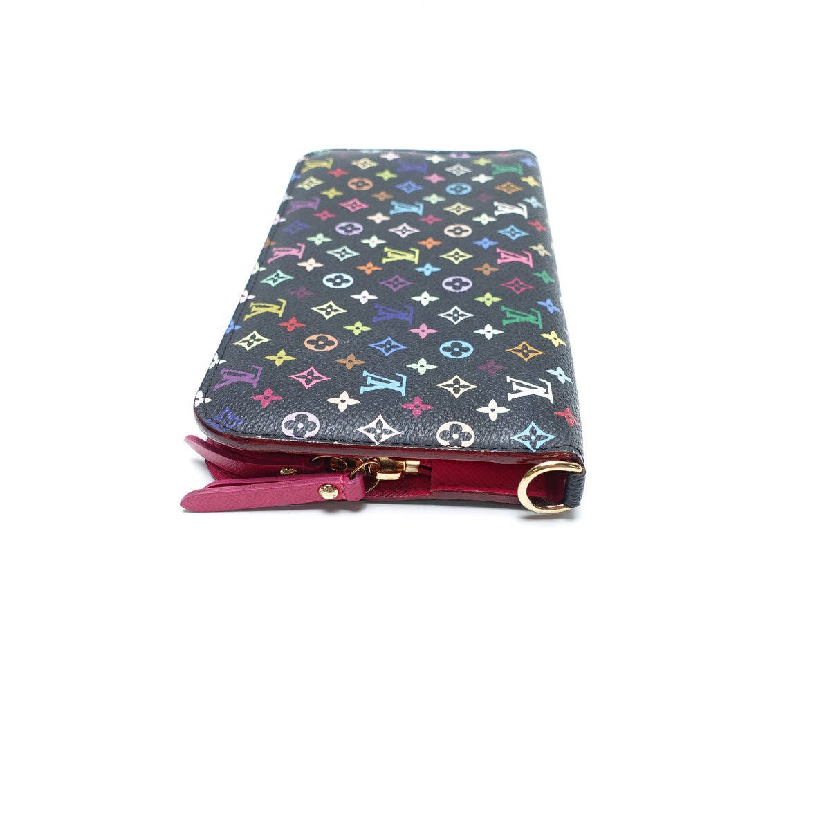 Pre-Owned Louis Vuitton Insolite Black Multicolor Canvas Coated Canvas Wallet T10448944