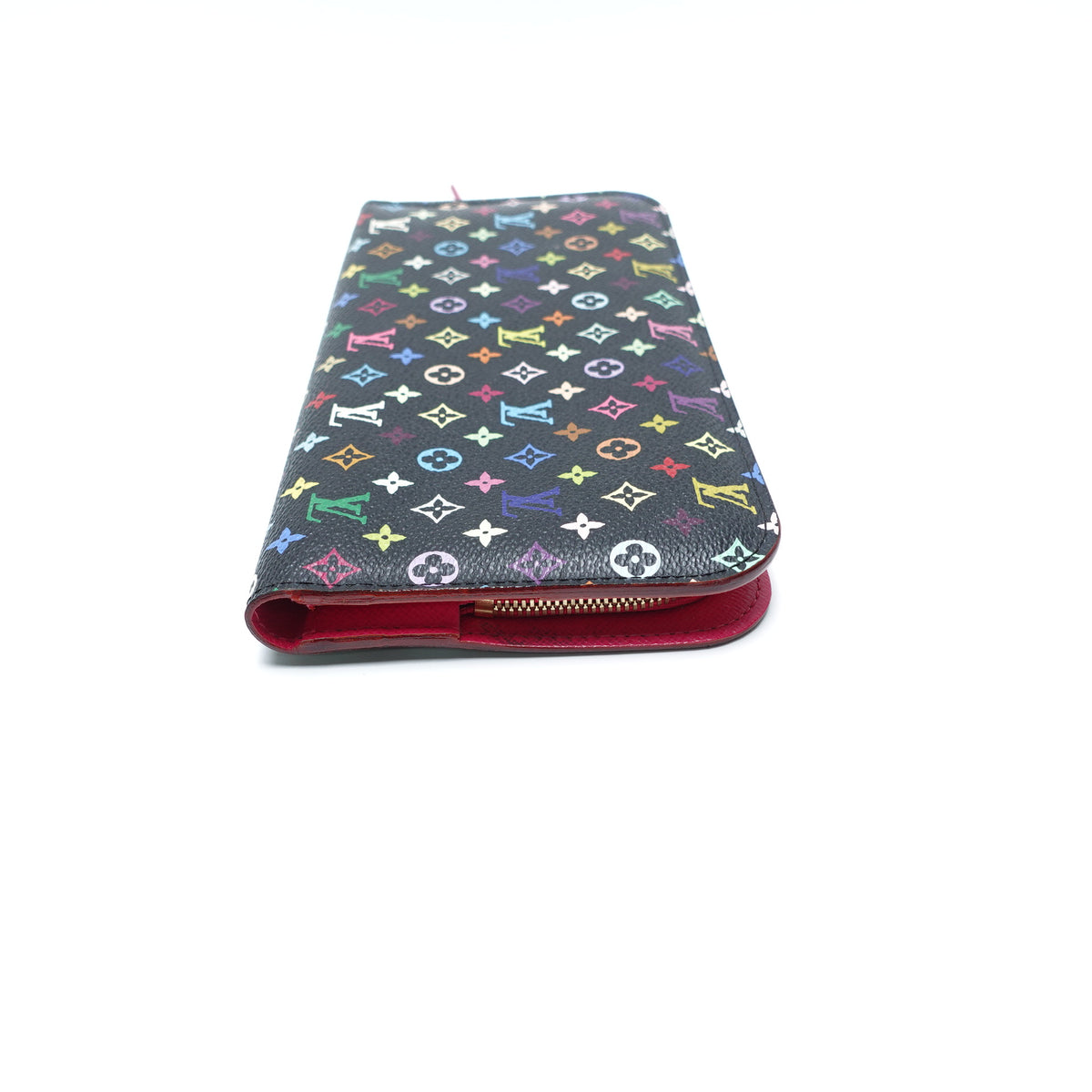 Pre-Owned Louis Vuitton Insolite Black Multicolor Canvas Coated Canvas Wallet T10448944