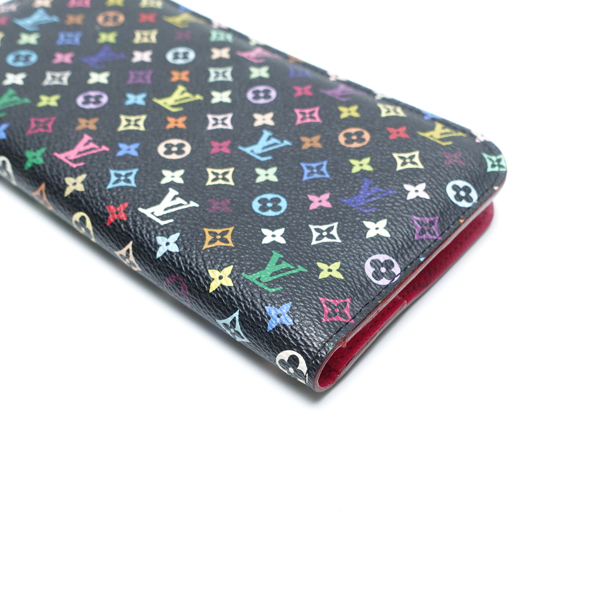 Pre-Owned Louis Vuitton Insolite Black Multicolor Canvas Coated Canvas Wallet T10448944