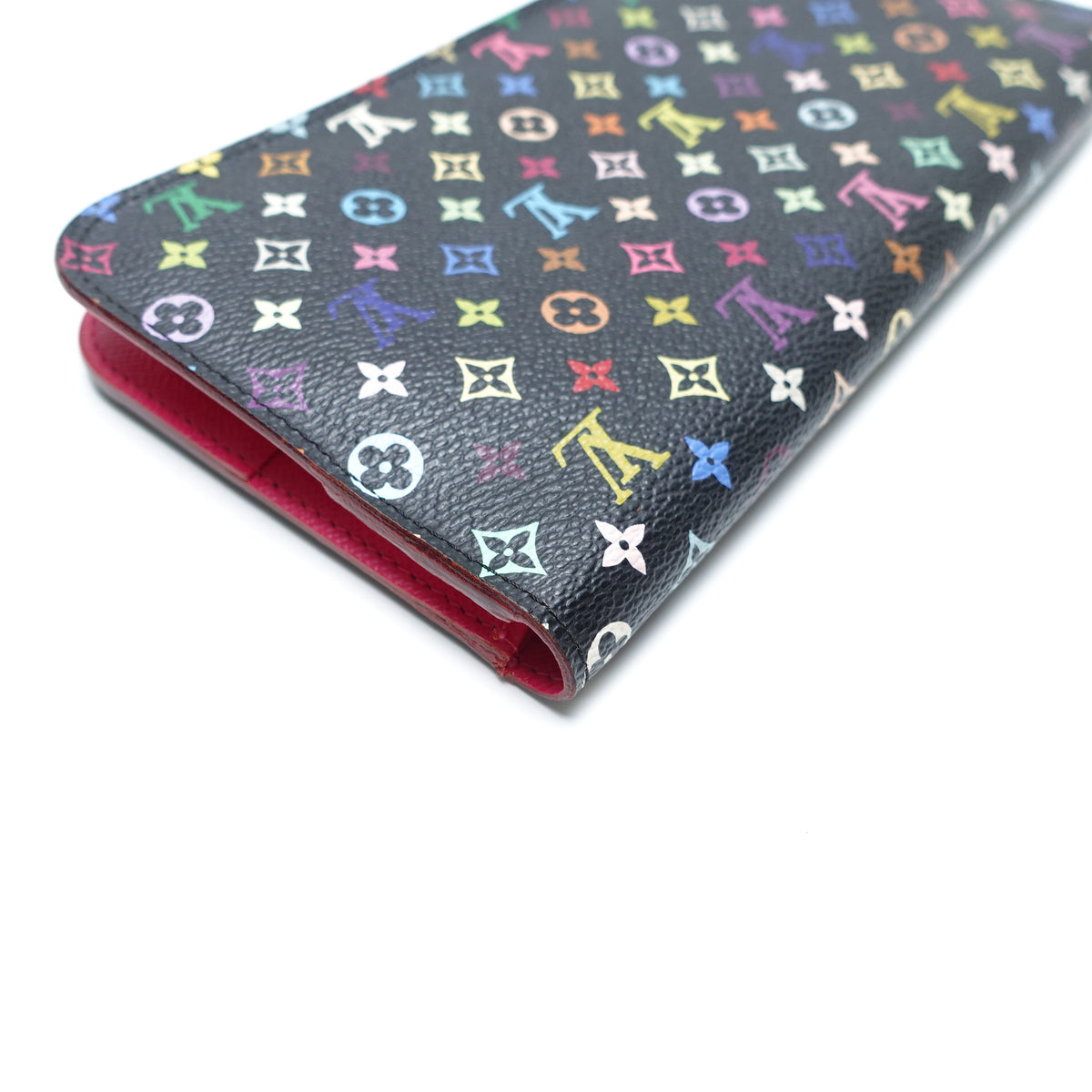 Pre-Owned Louis Vuitton Insolite Black Multicolor Canvas Coated Canvas Wallet T10448944
