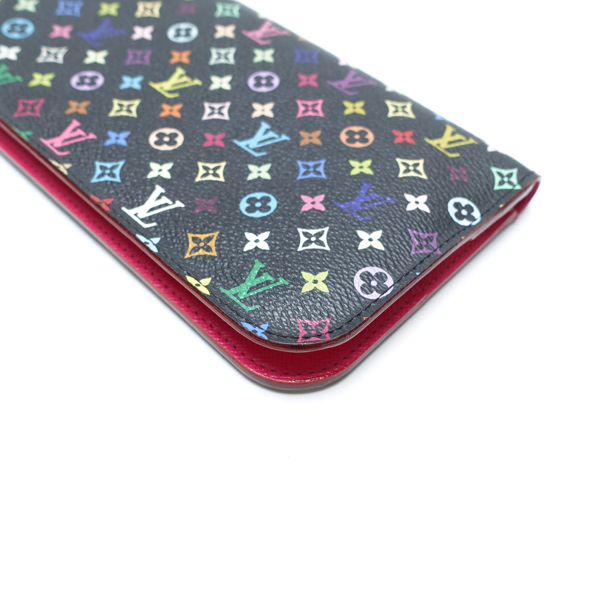 Pre-Owned Louis Vuitton Insolite Black Multicolor Canvas Coated Canvas Wallet T10448944