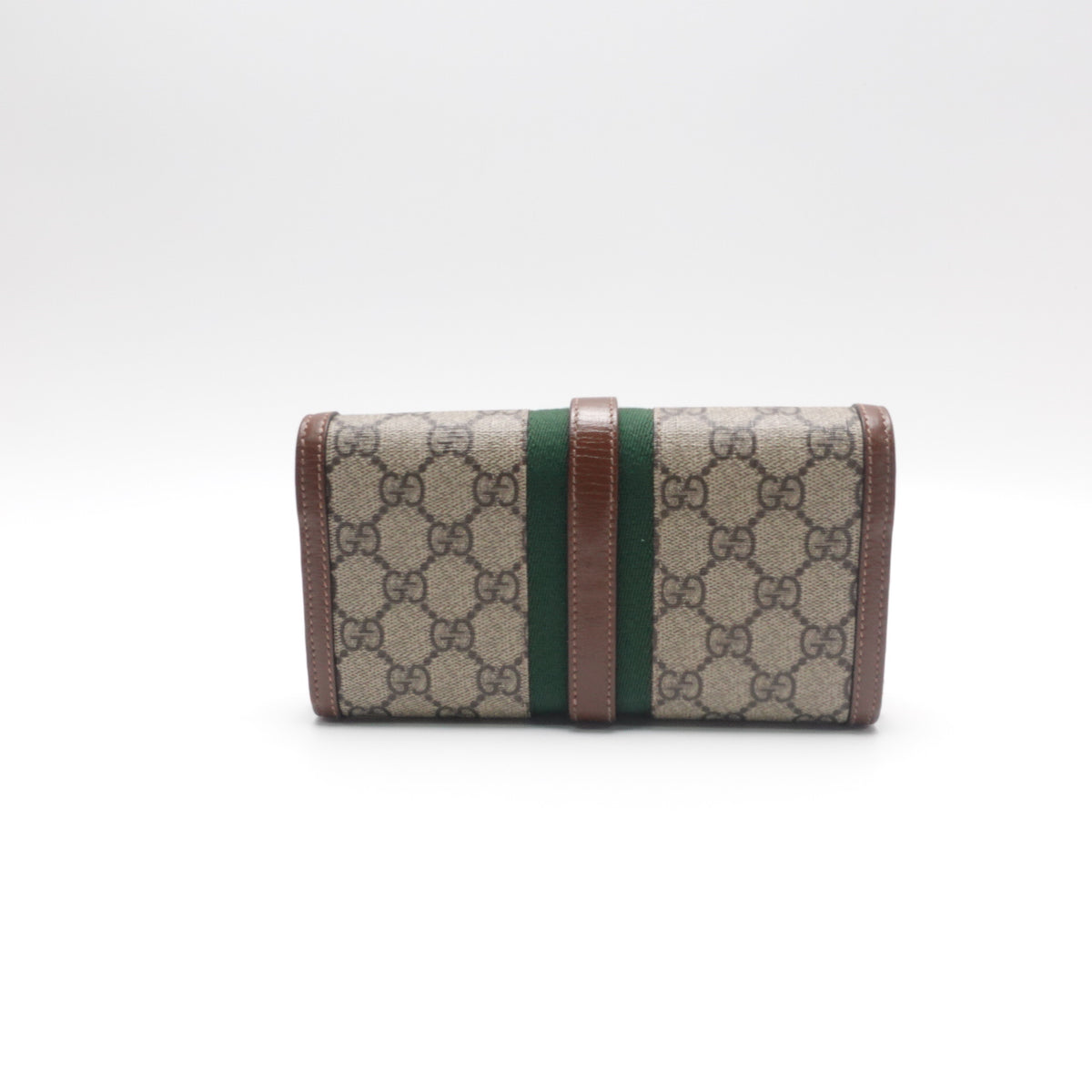 Gucci Jackie 1961 WOC Brown GG Coated Canvas Shoulder Bag T10448502