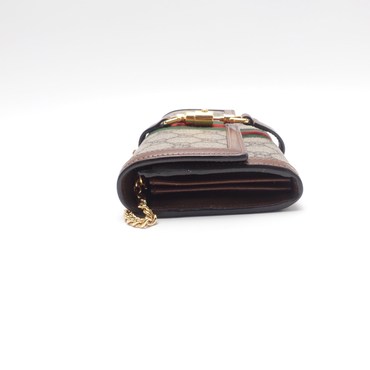 Gucci Jackie 1961 WOC Brown GG Coated Canvas Shoulder Bag T10448502