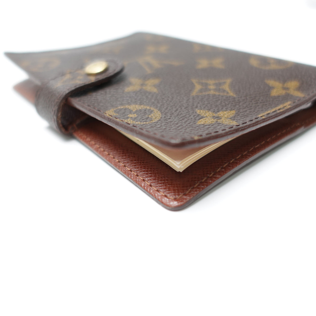 Pre-Owned Louis Vuitton Brown Monogram Canvas Notebook T10449253