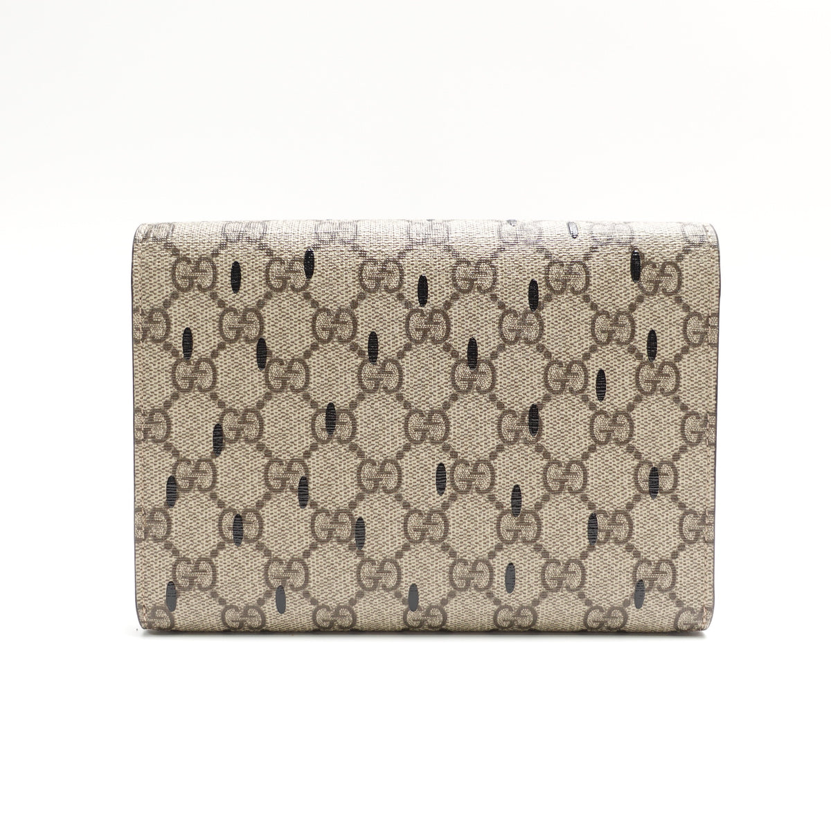 Pre-Owned Gucci WOC Brown GG Coated Canvas Shoulder Bag T10455275
