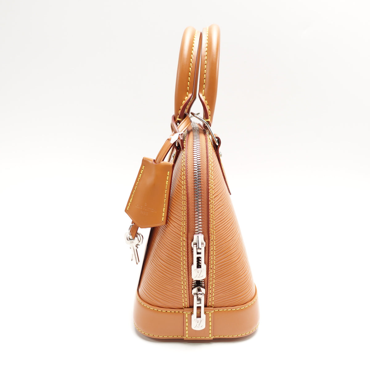 Pre-Owned Louis Vuitton Alma BB Orange Epi Leather Shoulder Bag T10458386