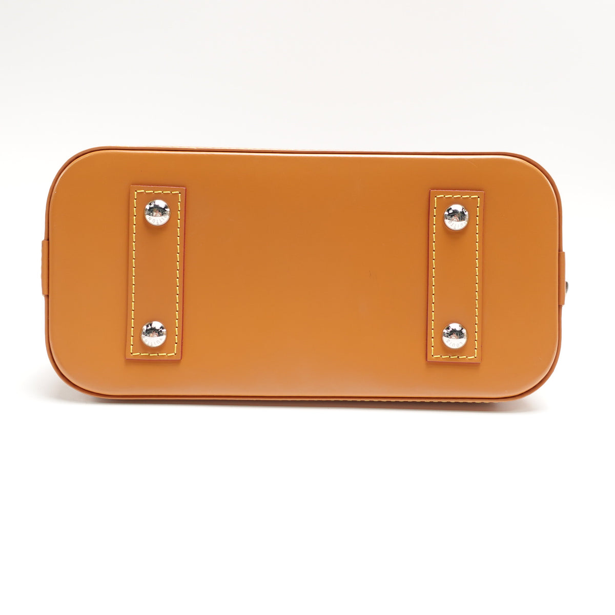 Pre-Owned Louis Vuitton Alma BB Orange Epi Leather Shoulder Bag T10458386