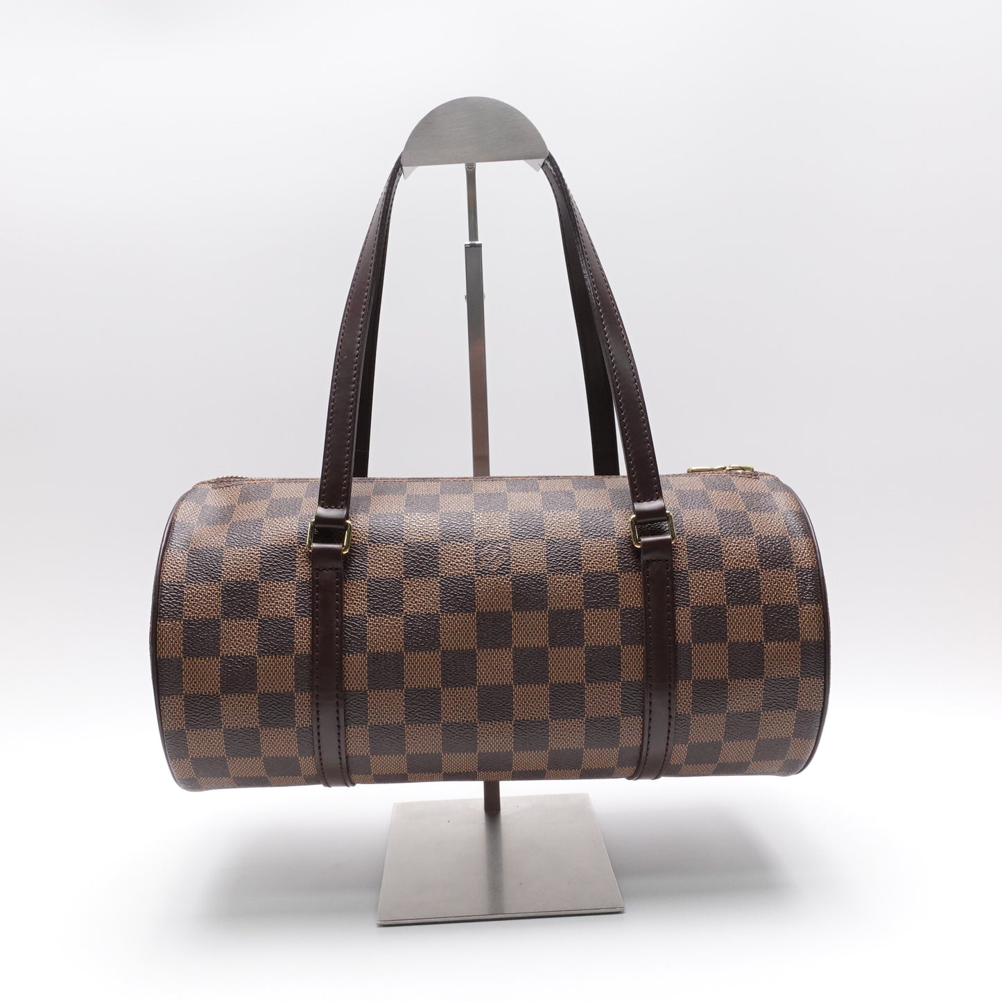 Pre-Owned Louis Vuitton Papillon Brown Damier Ebene Canvas Tote Bag T10457765