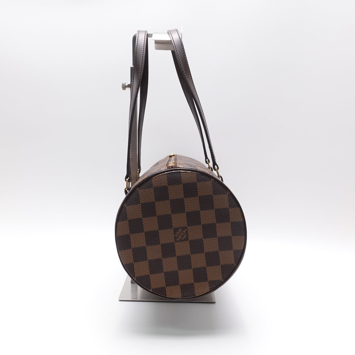 Pre-Owned Louis Vuitton Papillon Brown Damier Ebene Canvas Tote Bag T10457765